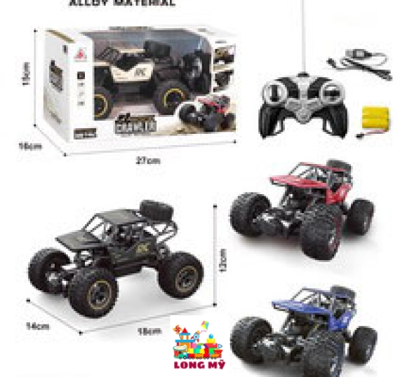 2029B HỘP XE JEEP ĐỊA HÌNH ĐK 7 Đ.TÁC, CÓ SẠC TL 118 ROCK CRAWLER (4 MÀU) 🚙