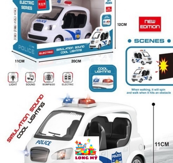 A422-6Y HỘP XE HƠI CS PIN NHẠC ĐÈN ELECTRIC 🚔✨