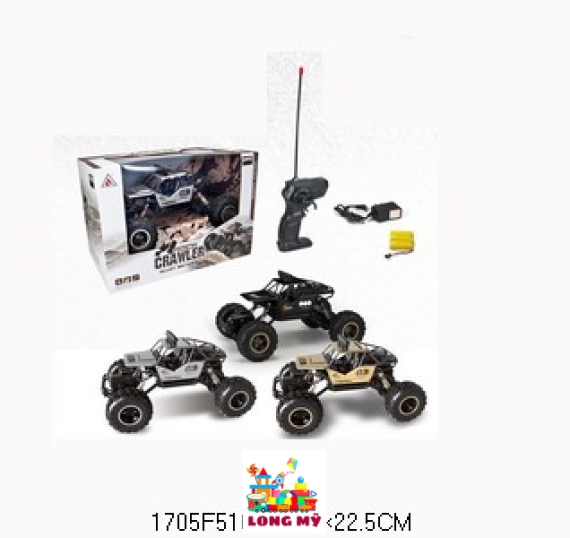 6141A HỘP XE JEEP ĐỊA HÌNH ĐK 7 Đ.TÁC, CÓ SẠC, TAY CẦM CẦN GẠT TL 116 CRAWLER (3 MÀU) 6141, 6141-9 🏜️