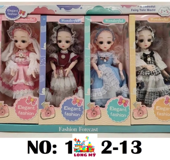 HỘP BABY KHỚP, MẮT THỦY TINH ĐỘI NÓN 4C ĐỦ MẪU (LỐC 4C TÍNH HỘP LẺ) FASHION FORECAST CHIBI 1912