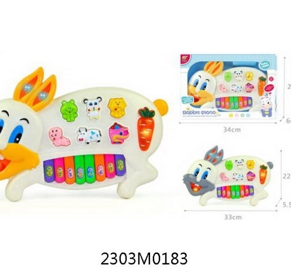 HỘP ĐÀN ORGAN THỎ PIN (ĐÀN THÚ)