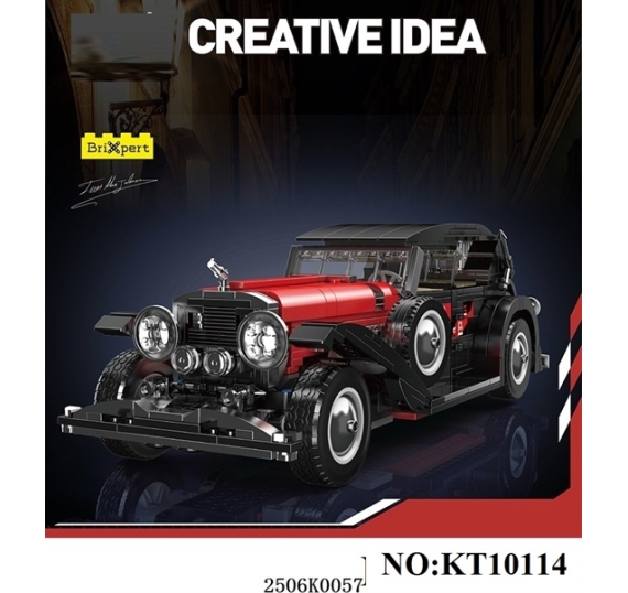 HỘP LOGO RÁP XE THỂ THAO DUESENBERG CỔ 1308 MIẾNG CREATIVE IDEA 