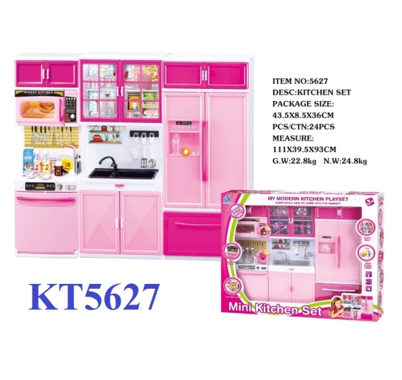 HỘP NHÀ BẾP PIN TỦ LẠNH 2 NGĂN+ LÒ NƯỚNG+ TỦ BẾP 