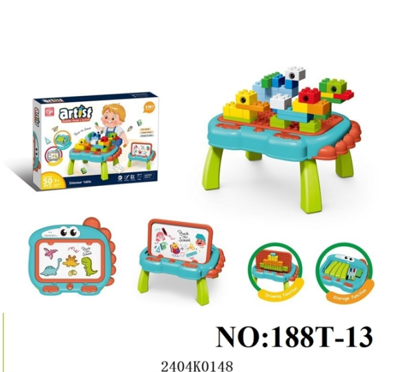 HỘP BÀN LOGO RÁP THÚ 50 MIẾNG+ BẢNG XÓA + CỤC TẨY+ VIẾT MÀU ARTIST