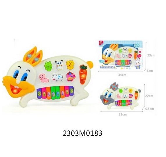 HỘP ĐÀN ORGAN THỎ PIN (ĐÀN THÚ)